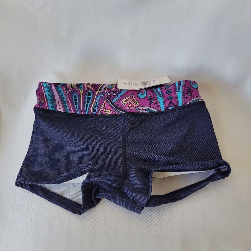California kisses girls true boho shorts blue size M 8-10 slim stretch